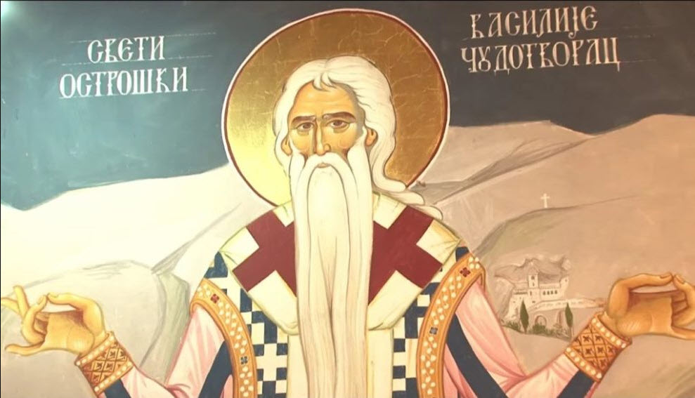 НОВО ЧУДО ПОД ОСТРОГОМ: Молитвом пред моштима Светог Василија, вратила му се моћ говора